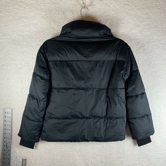 Bass Outdoor Jacket Women's XS Black Stretch Full-Zip Discovery Puffer 7687 - Picture 2 of 8